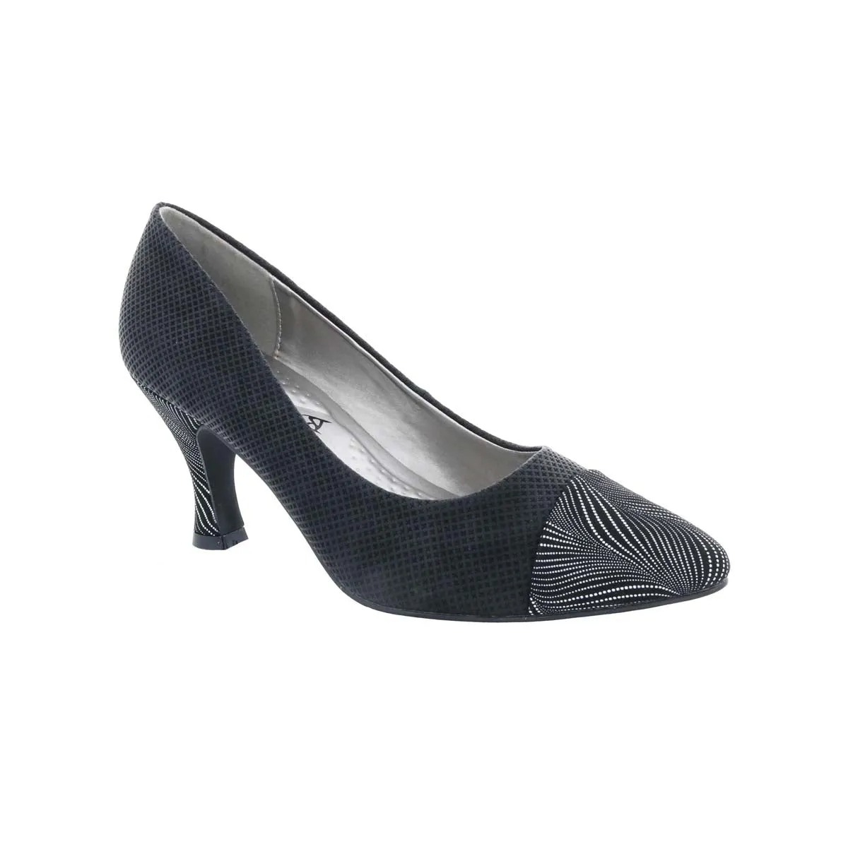 Bellini Zestygeo Women Pump Slip-on In Black Geo Textile