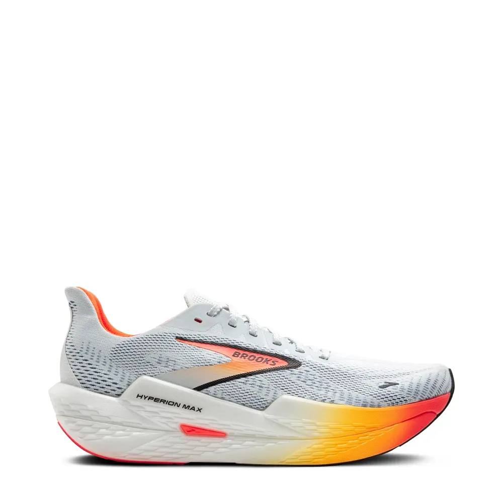 Brooks Men's Hyperion Max 2 Sneaker in Illusion/Coral/Black