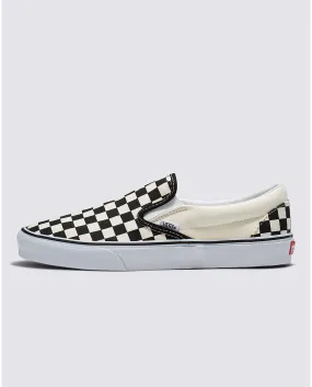 Classic Checkerboard Slip-On Shoes