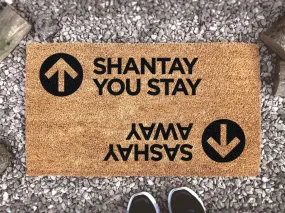 Drag Race Doormat, Sashay Away Shantay You Stay, Funny Quote Doormat, Drag Race, Entry And Exit Mat, Home Decor