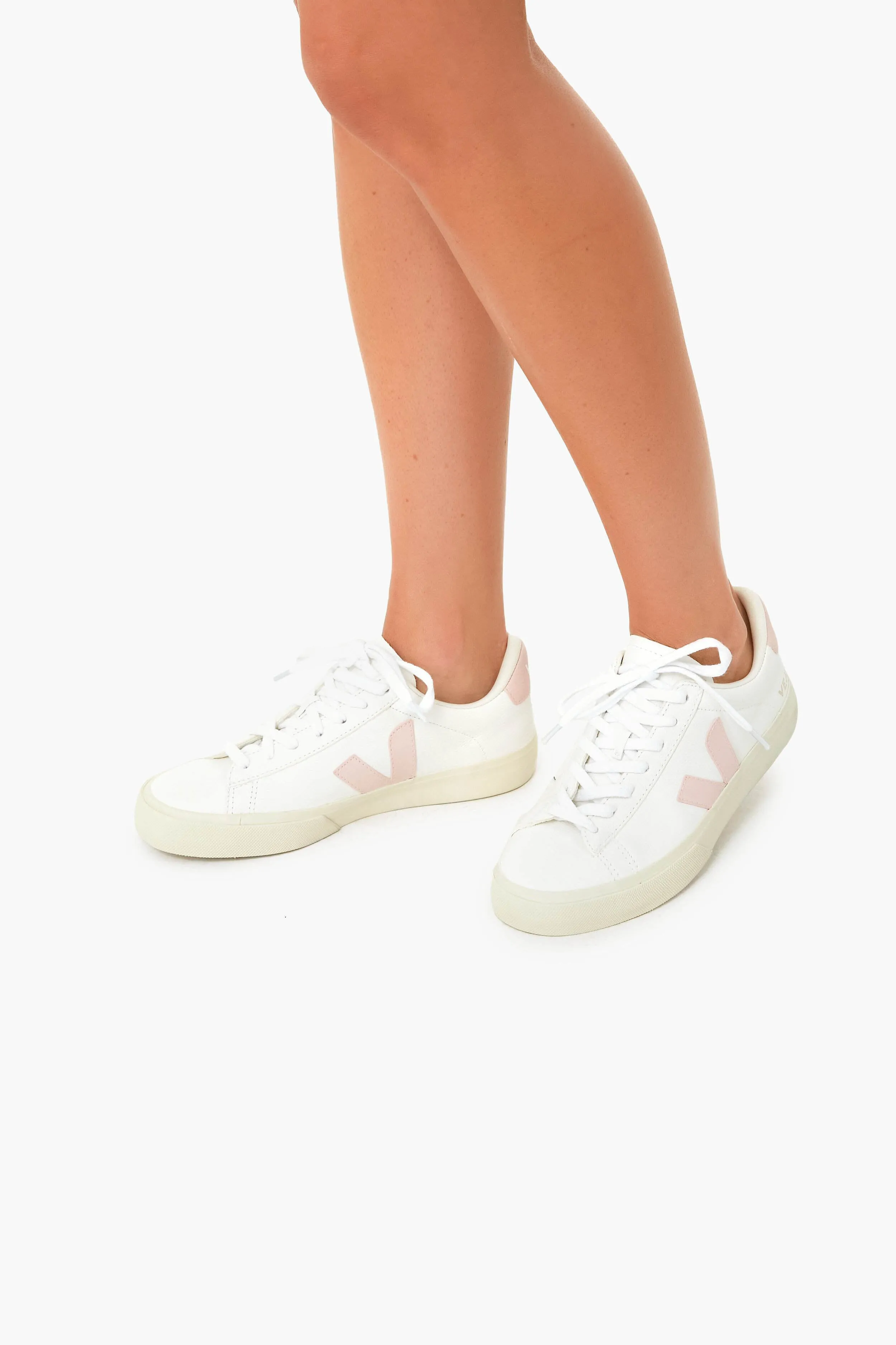 Extra White Petale Campo Sneakers