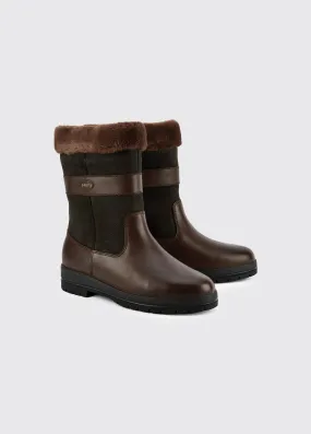 Foxrock Ladies Insulated Country Boot - Black/Brown