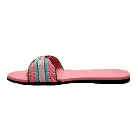 Havaianas Slide Sandals Sliders Fabric Pink Colour For Women