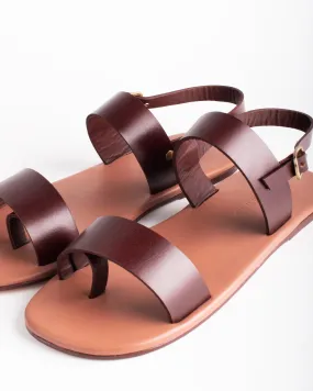 Horizontal Dual Strap Sandals