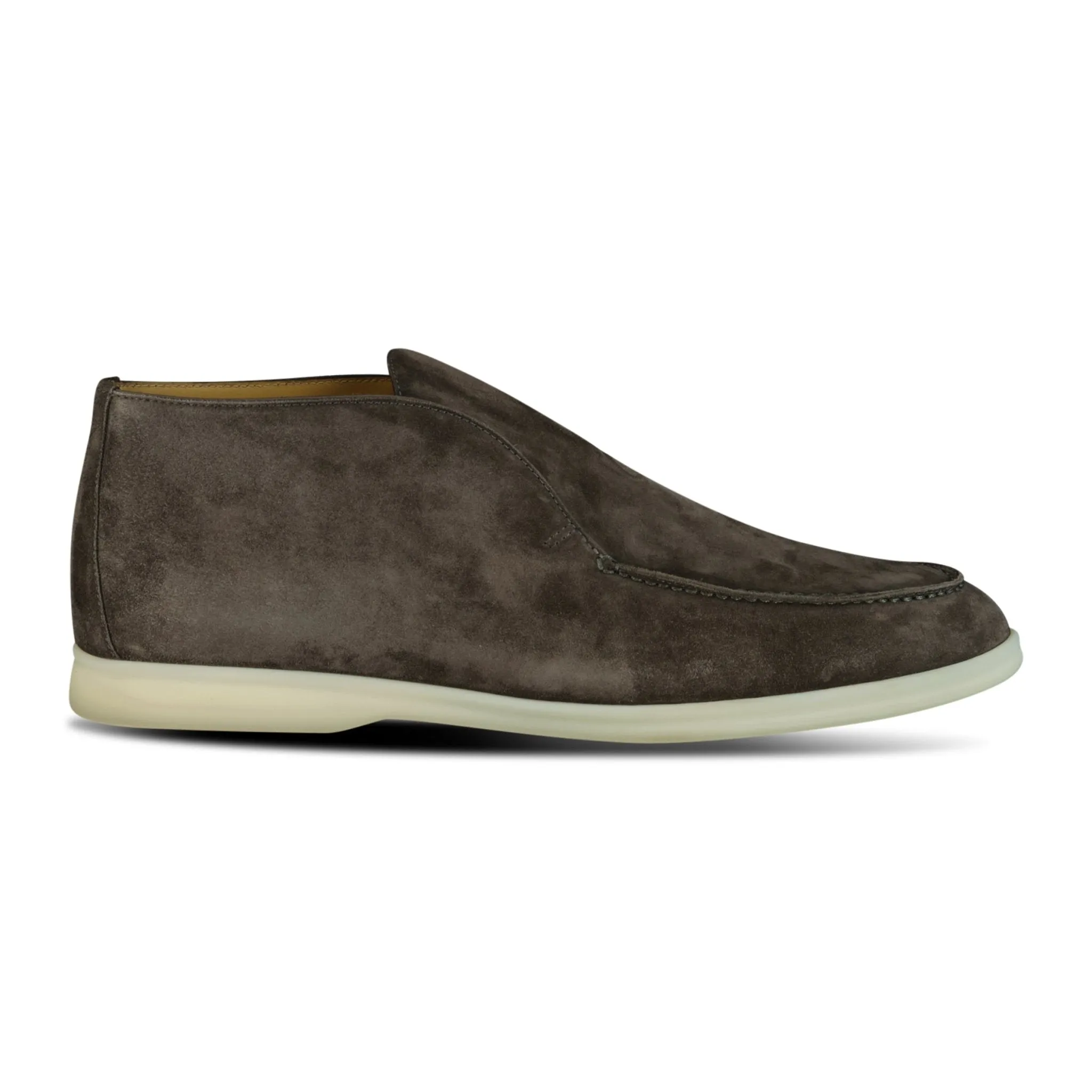 LORO PIANA OPEN WALK BROWN SUEDE