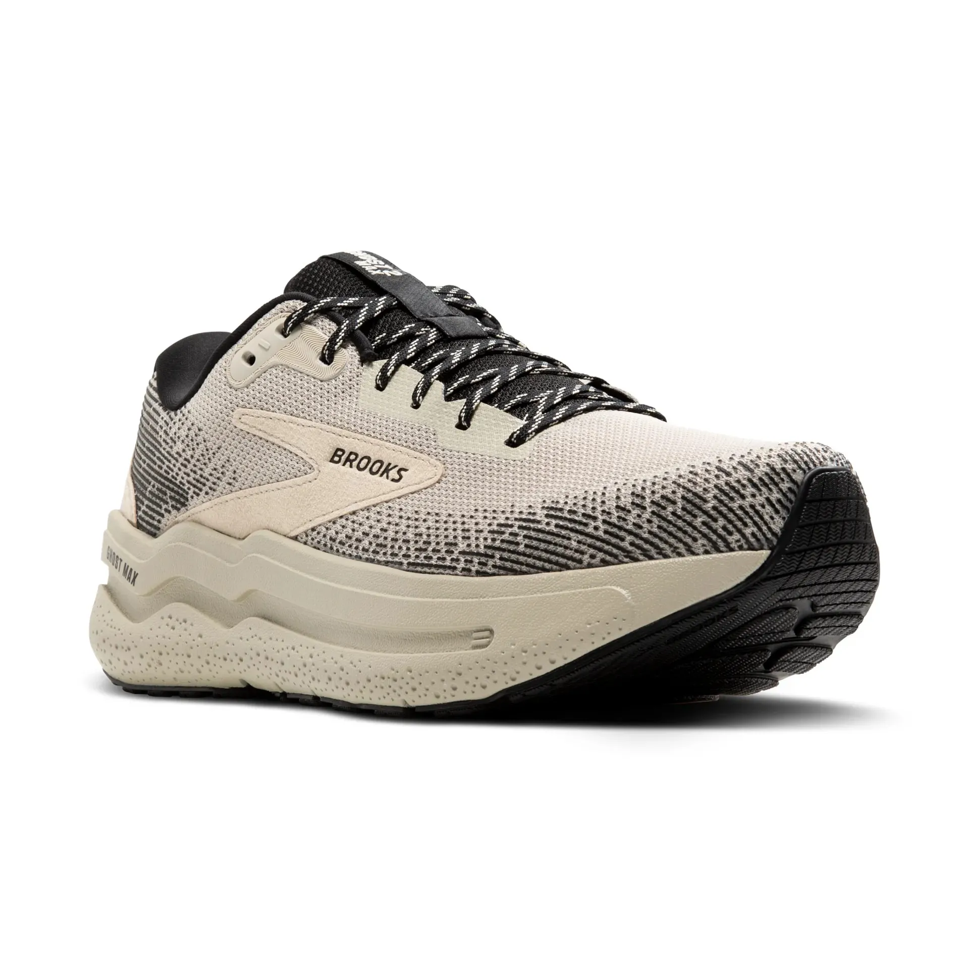 Men's Brooks Ghost Max 2 (Pelican/Pelican Black)