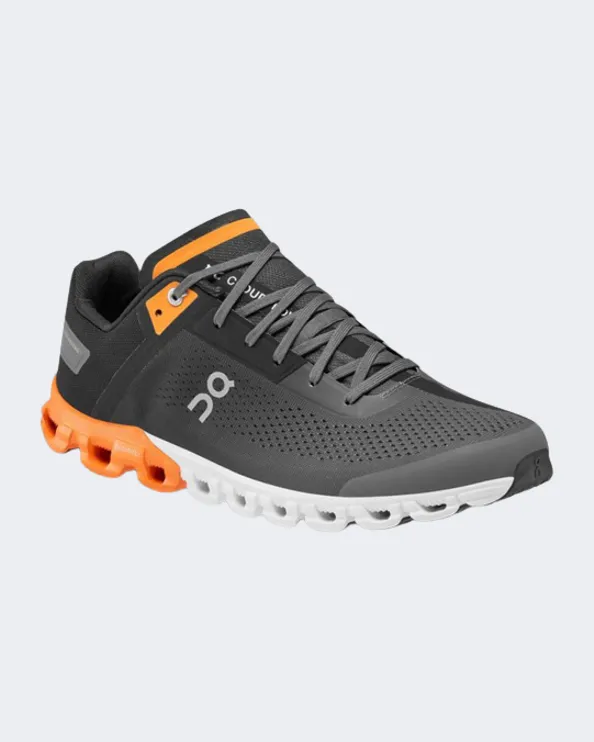 On Cloudflow 3 Men Running Shoes Black/Tumeric