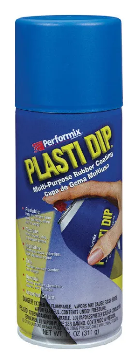 Plasti Dip Flat/Matte Flex Blue Multi-Purpose Rubber Coating 11 oz oz