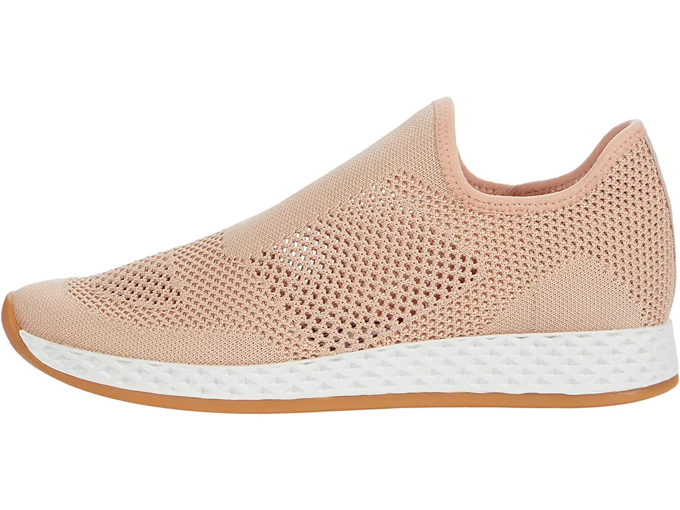 Tiger Nude Slip On Sneakers