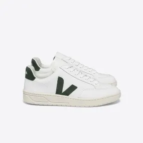 VEJA V-12 Leather Sneakers  | White Cyprus