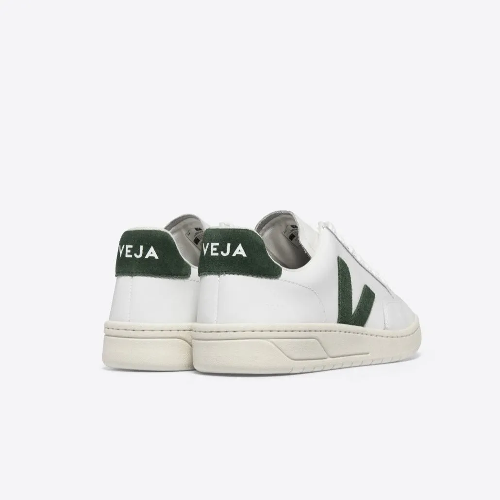 VEJA V-12 Leather Sneakers  | White Cyprus