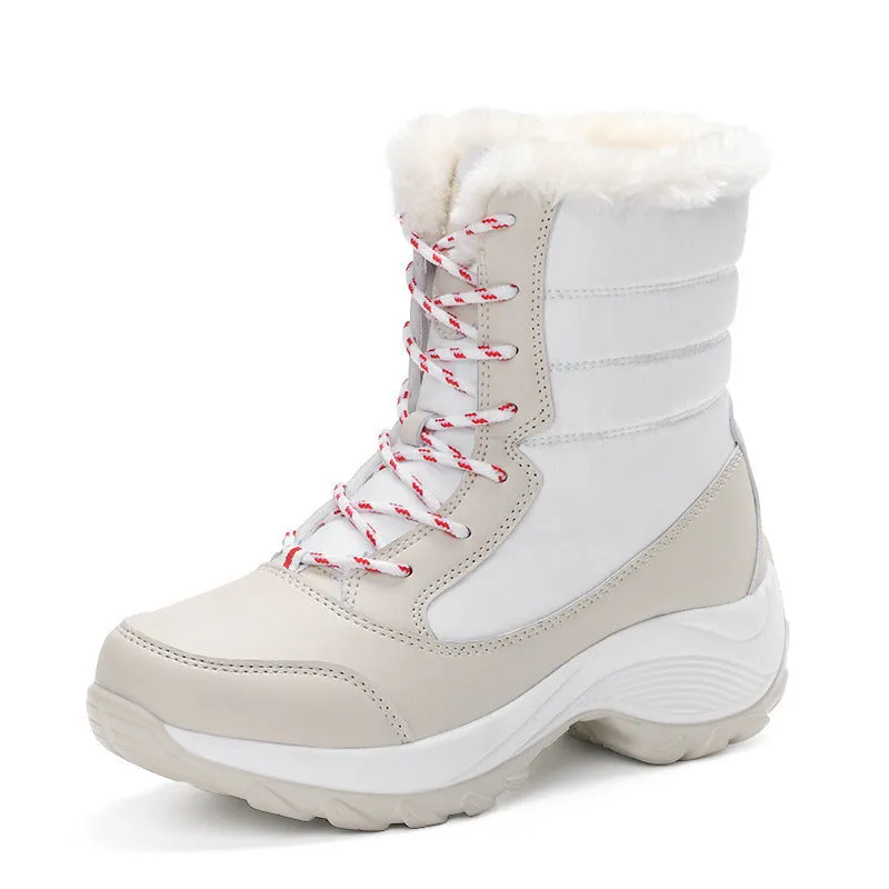 Women Boots Waterproof Winter Shoes Women Snow Boots