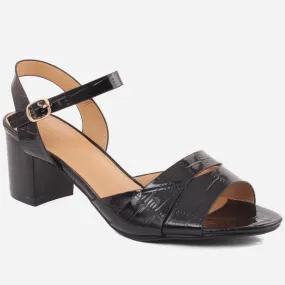 Women "MIRZA" Stylish Low Block Heel Sandals