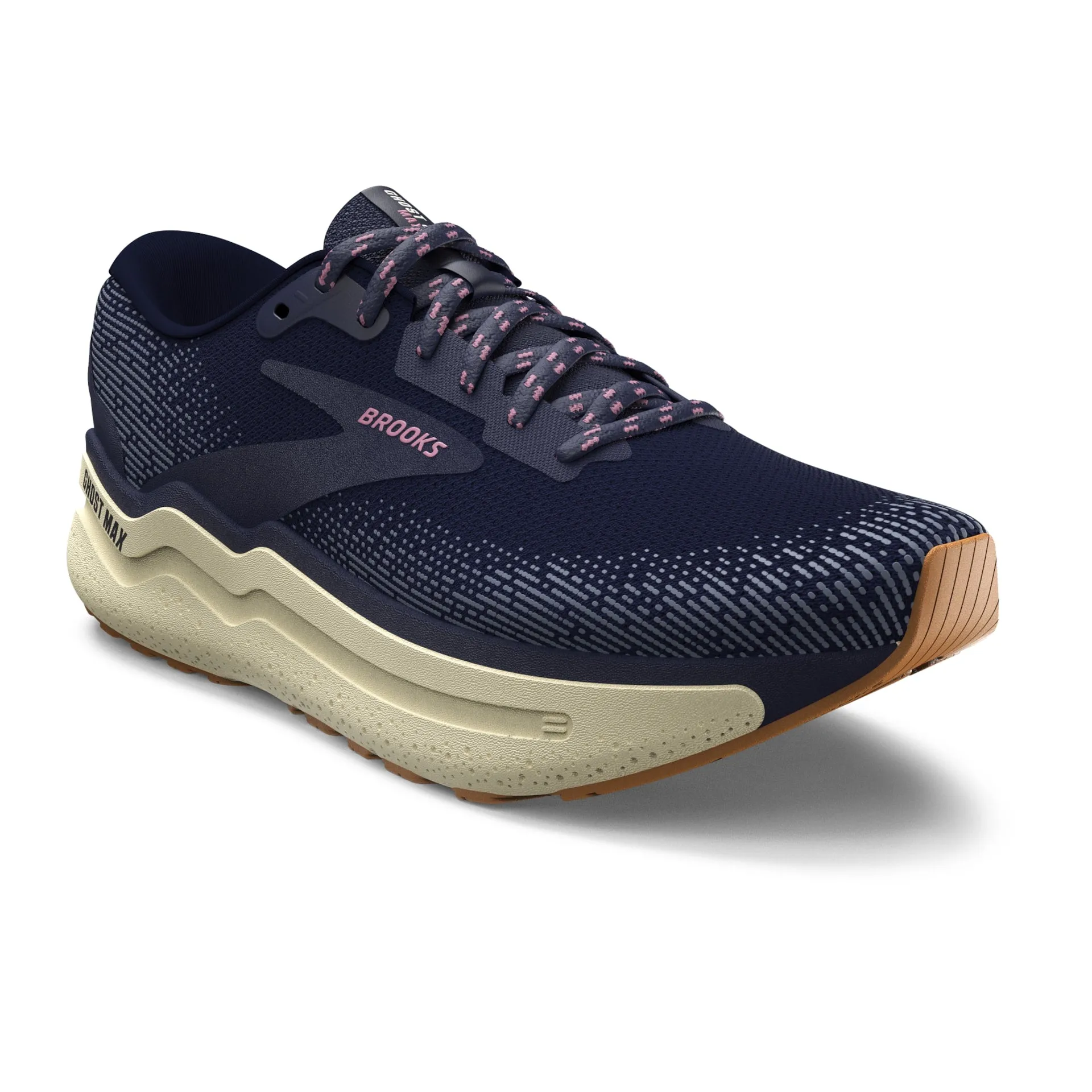 Women's Brooks Ghost Max 2 (Peacoat/Orchid/Coconut Milk)